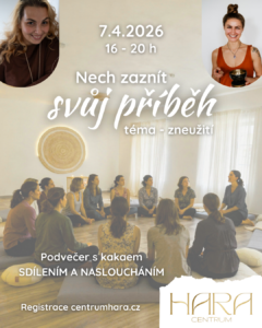 Nech zaznít svůj příběh - večer s nasloucháním a sdílením v Brandýse nad Labem, Centrum Hara